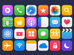 36 Apple App Vector Icons Vector Icons Free Apple Apps Apple Icon