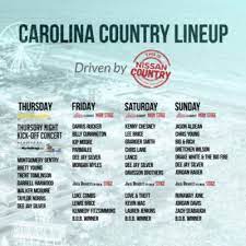 Carolina country music fest is a three day long festival filled with some of the hottest chart topping country artists, as well as exposing country fans to the rising stars of the genre. Carolina Country Music Fest Reveals 2017 Full Lineup For Myrtle Beach S Biggest Event Of The Year June 8 11 The Country Note