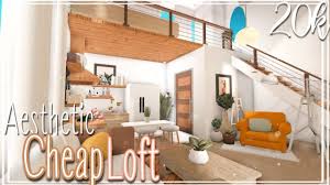 I build ever style ,size, color and any specifications of the customer as long as it is within the budget given by me in the. Roblox Bloxburg Cheap Aesthetic Loft L 20k In 2021 Loft House Loft Houses House Layouts