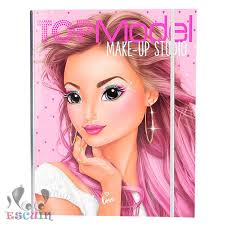 Bloc Maquillaje Top Model Make Up Studio 14 95 Manualidades Escolares Maquetas Escolares Dibujos Para Amigas