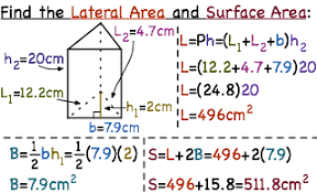 Nov 23, 2020 · how do you find the base of a triangular prism? How Do You Find The Lateral And Surface Areas Of A Triangular Prism Printable Summary Virtual Nerd