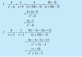 Aljabar adalah bagian dari ilmu matematika meliputi teori bilangan. Operasi Hitung Pecahan Aljabar Atika Khaulah Putri