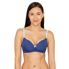 To ensure accuracy, measure to the nearest ¼ inch or ½ cm. Buy Zivame Women S Seamless Demi Bra Zi102c Blue Depth Blue 38 At Amazon In