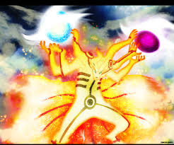 Naruto 696 Ashura Kurama By Iiyametaii Naruto Sasuke Uchiha