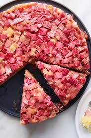 Rhubarb Upside Down Cake Recipe Nyt Cooking Rhubarb Recipes Rhubarb Upside Down Cake Nyt Cooking