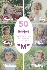 50 Unique Baby Girl Names Starting With M Cute Baby Girl Names Rare Baby Girl Names Beautiful Baby Girl Names