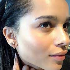 Pin By Taiba On My Z S Zoe Kravitz Ear Piercings Piercing