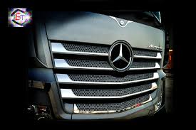 Mercedes Truck Accessoires En Acier Inoxydable Autocollants