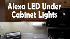 alexa controlled under cabinet led