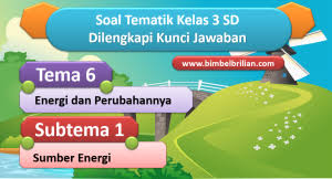 Kelas 3 Sd Tema 6 Archives Bimbel Brilian