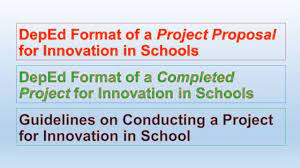 How to create innovation for deped teachers, head teachers and master teachers | sample innovations. Project Proposal For Innovation For Teachers Sir Efren Villaester Youtube