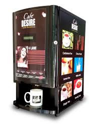 Friends recently i visited mumbai and i got opportunity to experience this which is quite quick and also comfortable we don't have to wait in queues to get o. Buy Cafe Desire Coffee Tea Vending Machine 4 Lane Multicolor Online At Low Prices In India Amazon In