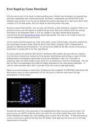 Maybe you would like to learn more about one of these? Free Rapelay Game Download By Dullhardware5418 Issuu
