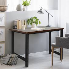 Walnuss+ schwarz, mit schrank) 49,75€ eingestellt am 6. Ml Design Schreibtisch Walnuss Schwarz Aus Mdf