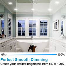 The ridges on baffle trim recessed lights are designed to reduce glare from the recessed light bulbs.; 6 Pack 6 Inch 3cct Ultra Thin Led Recessed Ceiling Light With Junction Box 3000k 4000k 5000k Selectable 15w Eqv 150w 1400lm High Brightness Dimmable Canless Downlight Slim Recessed Lighting Amazon Com