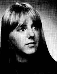 Medea Benjamin high school yearbook photo without caption