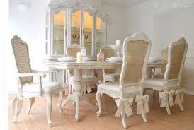 Unique Beautiful French Antique Shabby Chic Dining Table And Six Chairs Shabby Chic Dining Room Decor Shabby Chic Dining Room Shabby Chic Dining Chairs