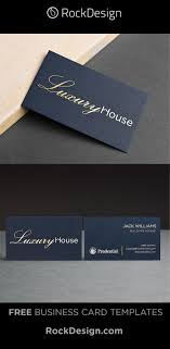 Thank you cards small business. Professional Realtor Navy Card With Foil Stamping Luxury House Business Card Design Black Luxury Business Cards Business Card Design