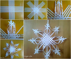 Creative Ideas Diy 3d Paper Snowflake Christmas Ornament Jpg 800 667 Paper Snowflakes Diy 3d Paper Snowflakes Diy Christmas Snowflakes