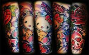 Brown, orange, black and white color. Pin On Time To Finish My Sleeve