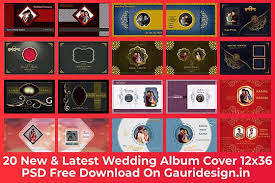 Download royalty free music for free and use it in your project: 20 New Wedding Album Cover Psd Free Download 12x18 Gauri Design