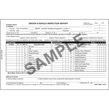 What is official safety inspection station or official inspection drive all vehicles into the inspection line and test both service and parking brakes. Canadian Driver S Vehicle Inspection Report 2 Ply W Carbon Personalized