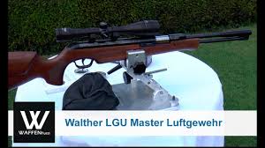Jede anschußscheibe können sie mit den wichtigsten kopfdaten befüllen und für die eigenen unterlagen abheften bzw. Walther Lgu Master Luftgewehr Unterhebelspanner 4 5 Mm Diabolo Schusstest Youtube