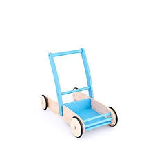 Ein ähnliches konzept verfolgt lostmyname hier wird der kindername in eine geschichte verpackt und. Pinolino 269497 Lauflernwagen Uli Blau Amazon De Baby Lauflernwagen Laufen Lernen Holzrad