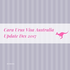 Sejak tahun 2017 warga negara indonesia dimungkinkan untuk mengajukan permohonan visa australia secara online/via internet. Cara Dan Syarat Urus Visa Turis Australia Sendiri 5 Hari Jadi Update Des 2017 Dunia Ibu Ibu