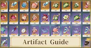 There are 5 types of artifacts that can be equipped: Artifact Farming Guide Route Location Dragonspine Included Genshin Impact Gamewith