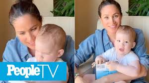 Prince harry and meghan markle's newborn son. Meghan Markle And Prince Harry Share Brand New Photo Of Archie For His First Birthday Peopletv Youtube