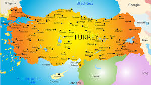 A collection of turkey maps turkey color map vector map of turkey country turkey satellite map highly detailedread more World Thinking Day Turkey Scout It Up