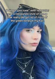 Did we finally unlock the code for a bright blue using Pulp Riot in Jam as  a pre tone