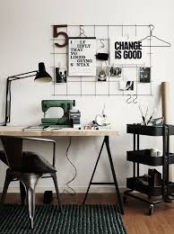 Black interior office design and visualization. 25 Black And White Home Office Designs Digsdigs
