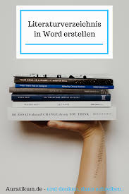Literaturverzeichnis In Word Erstellen So Geht S Hausarbeit Schreiben Studieren Tipps Seminararbeit Schreiben