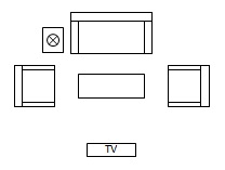 Floor plan symbols, interior design study guide. Floor Plan Symbols