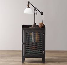 Shop our metal nightstand selection from the world's finest dealers on 1stdibs. French Railroad Storage Nightstand Weathered Bronze