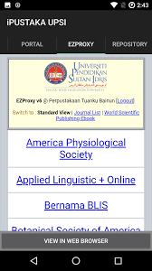 This application is developed by tuanku bainun library. Ipustaka Upsi For Android Apk Download