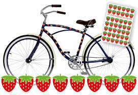 Fahrrad Aufkleber Erdbeeren Sticker Ssehr Hochwertige Strapazierfahige Und Wasserfeste Erdbeeren Aufkleber Die Unser Leben Fahrrad Aufkleber Aufkleber Fahrrad
