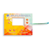 Transparent Window With Acrylic Sheet Membrane Keypad Front Panel Graphic Overlay
