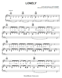 Check spelling or type a new query. Lonely Sheet Music Justin Bieber Benny Blanco Sheetmusic Free Com