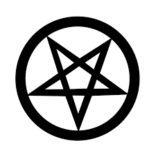 Emblem Pentagram Tattoo Art Satanic Art