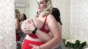 Two Bbw Lesbians With Huge Boobs Are Sucking On Each Other's Breasts |  xHamster