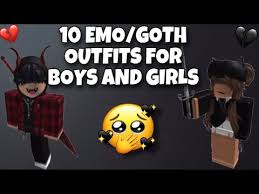 Maybe you would like to learn more about one of these? Roblox 10 Emo Goth Outfits Boys And Girls 2021 2022 Youtube