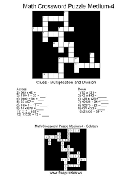 Print it free using your inkjet or laser printer. Download Math Crossword Puzzle Answers Free Pdf
