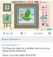 Acnh Bird Flag Animal Crossing Bird Design Flag Design