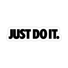 Black And White Brand Stickers Nike Just Do It Sticker By Colbybeckwith In 2020 Brand Stickers Funny Vinyl Decals Stickers