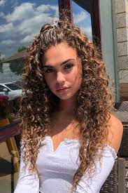Basically, hairstylists recommend keeping curly hair on its longer side, since the weight contributes to taming the frizz and making the hair more manageable. The Trendiest Ways To Beautify Your Long Curly Hair Lovehairstyles Com Long Hair Styles Hair Styles Curly Hair Styles