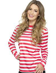 5,00€ 4,50€ + de couleurs. T Shirt Raye Rouge Et Blanc Adulte Deguise Toi Achat De Deguisements Adultes