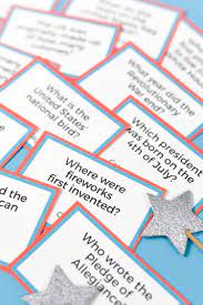 Free printable 4th of july trivia. Printable Fourth Of July Trivia Hey Let S Make Stuff